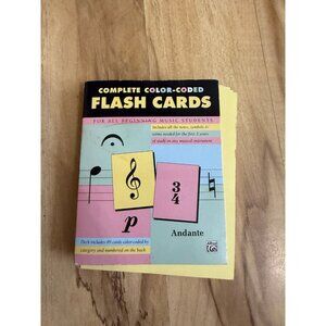 Alfred Complete Color-Coded Music Flash Cards Set